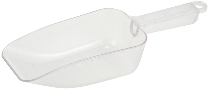 Winco Polycarbonate Clear Scoop, 32 Ounce -- 12 Per Case