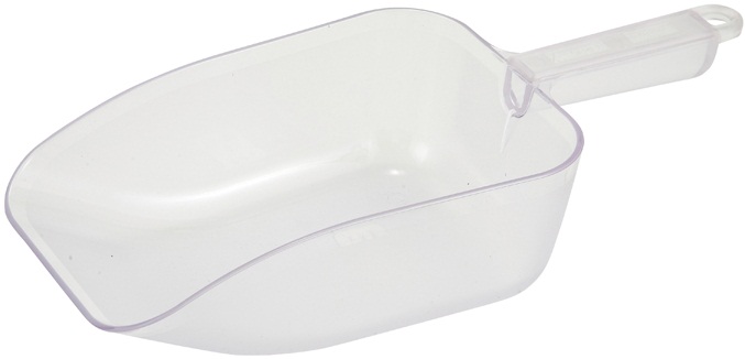 Winco Polycarbonate Clear Scoop, 50 Ounce -- 12 Per Case