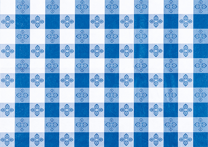 Winco Blue Rectangle Table Cloth, 52 X 70 Inch -- 24 Per Case