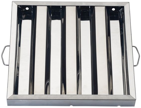 Winco Stainless Steel Hood Filter, 16 X 16 Inch
