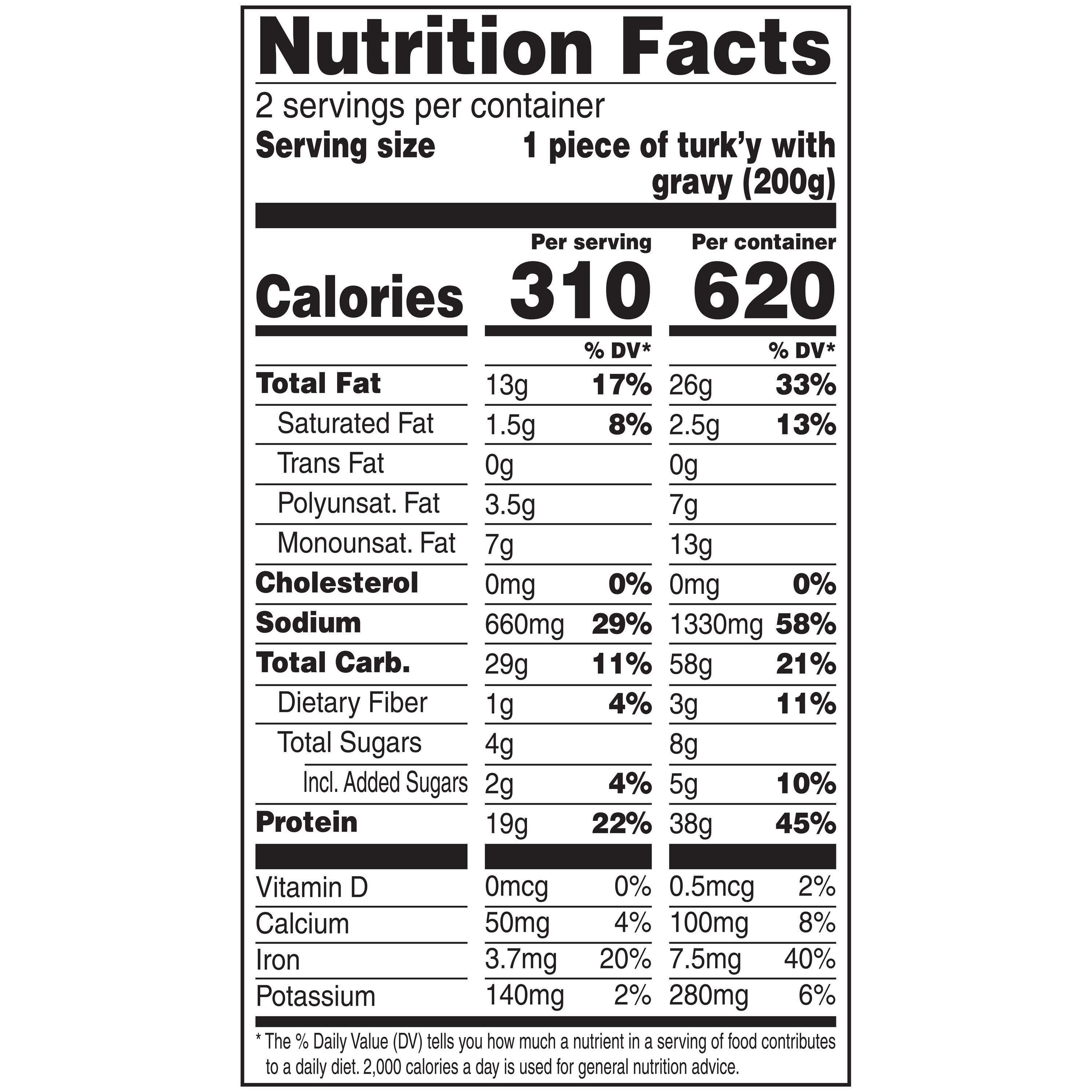 Gardein Plant Based Savory Stuffed Turk'y, 14.1 Ounce -- 8 Per Case