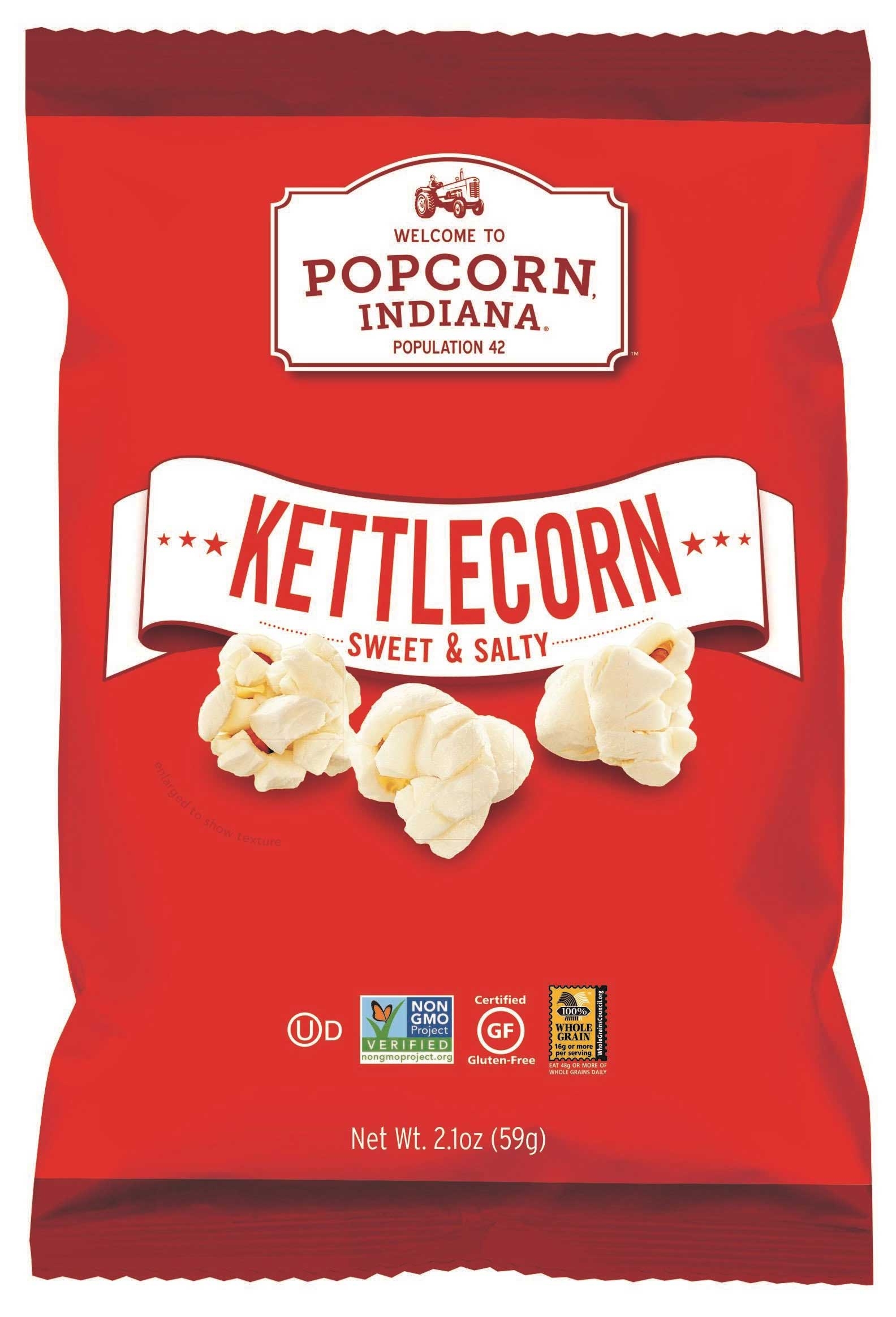 Popcorn Indiana Kettle Corn Popcorn, 2.1 Ounce -- 6 Per Case