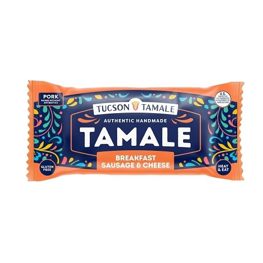 Tucson Tamale Sausage And Cheese Breakfast Tamale, 5 Ounce -- 8 Per Case