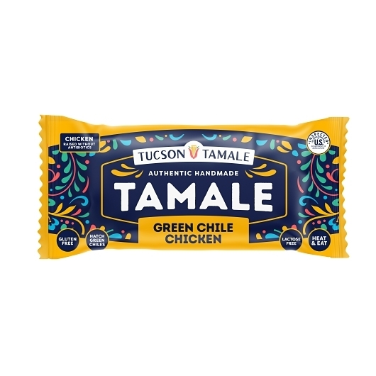 Tucson Foods Green Chile Chicken Tamale, 5 Ounce -- 8 per case