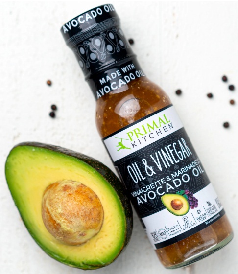 Primal Kitchen Avocado Oil and Vinegar Vinaigrette and Marinade Dressing, 8 Ounce -- 6 per case