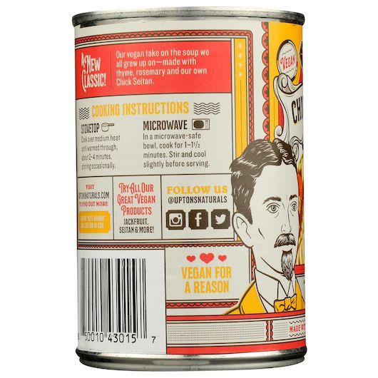 Uptons Naturals Chick and Noodle Soup, 14.5 Ounce -- 8 per case