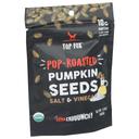 Top Fox Salt and Vinegar Pop Roasted Pumpkin Seeds, 3.5 Ounce -- 6 per case