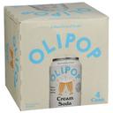 Olipop Cream Soda Prebiotic Soda, 48 Fluid Ounce -- 6 per case