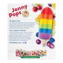 Jonnypops Organic Rainbow Fruit Stacks, 5 count -- 6 per case