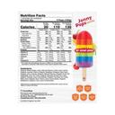 Jonnypops Organic Minis No Sugar Added Rainbow Superpower Pops, 6 count - 6 per case