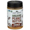 Just About Foods Organic Crunchy Peanut Butter, 16 Ounce -- 6 per case