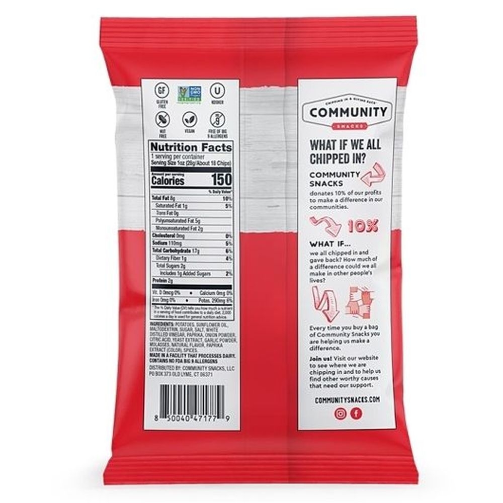 Community Snacks All Mixed Up Kettle Cooked Potato Chips, 1 Ounce -- 80 per case