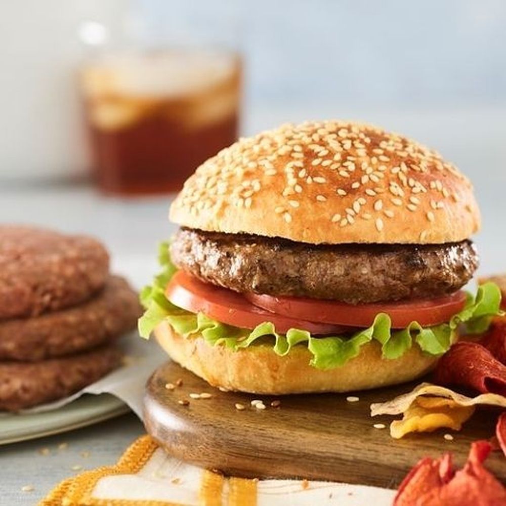 Better Burger Blend Blended Beef And Jackfruit Burger, 45 Count
