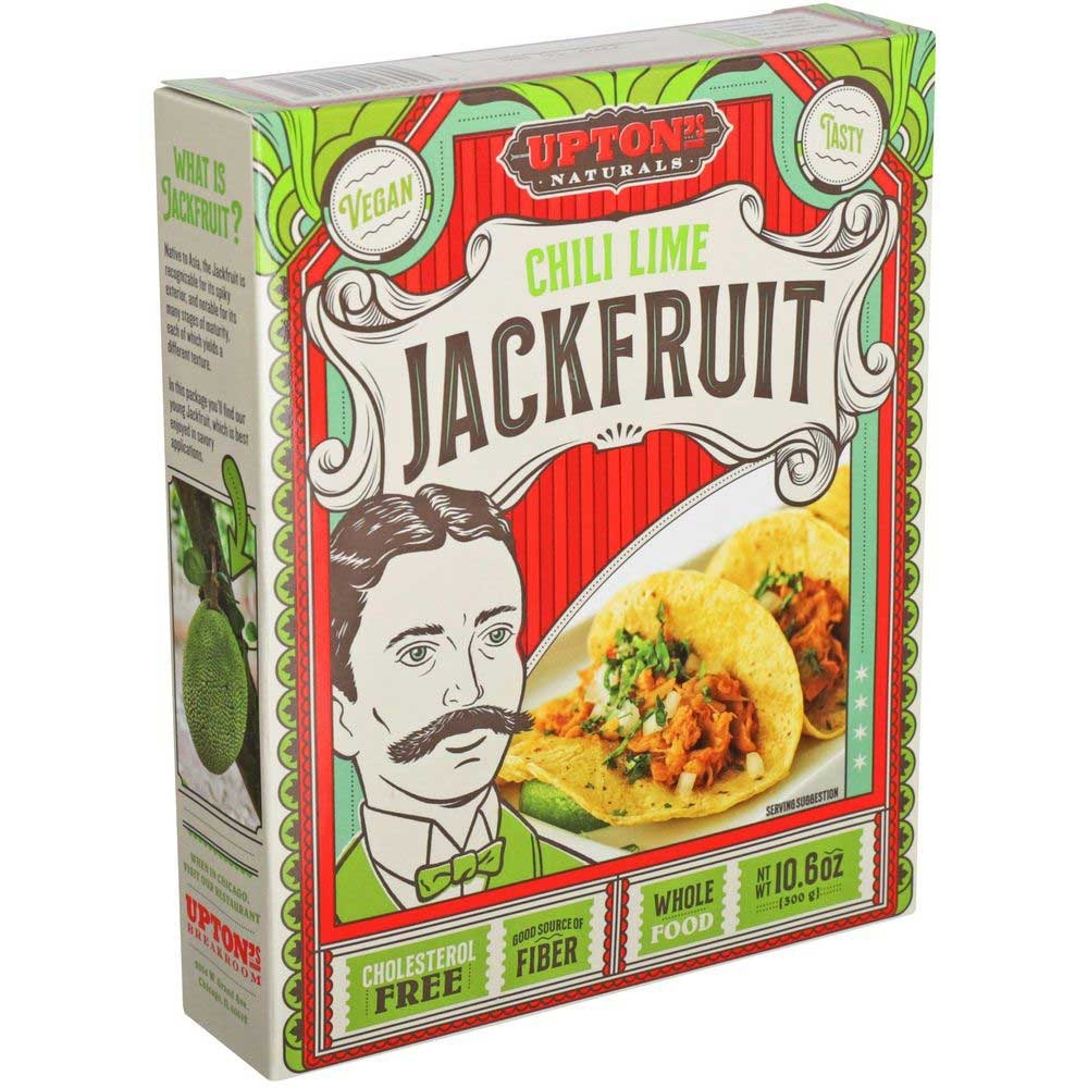 Uptons Naturals Chili Lime Jackfruit, 10.6 Ounce -- 10 per case.