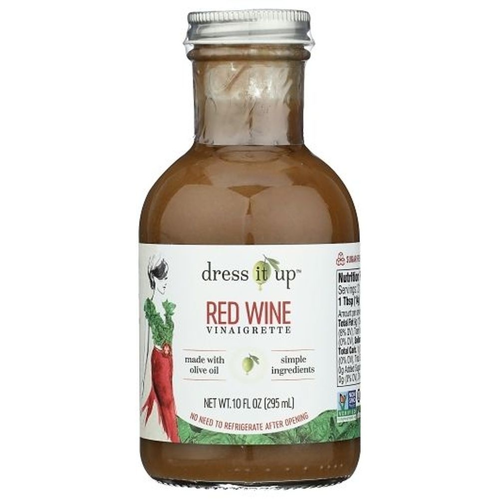 Dress It Up Red Wine Vinaigrette Salad Dressing, 10 Fluid Ounce - 6 per case