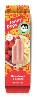 Jonnypops Strawberry Banana Creamy Smoothie On a Stick -- 96 per case
