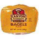 Canyon Bakehouse Gluten Free Plain Bagel, 14 Ounce -- 6 per case