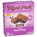 Munk Pack Chewy Cocoa Crisp Probiotic Protein Breakfast Bar, 7.76 Ounce -- 6 per case