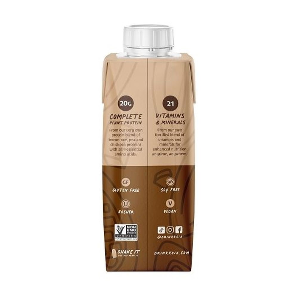 Koia Cacao Bean Nutrition Shake, 11 Fluid Ounce - 12 per case