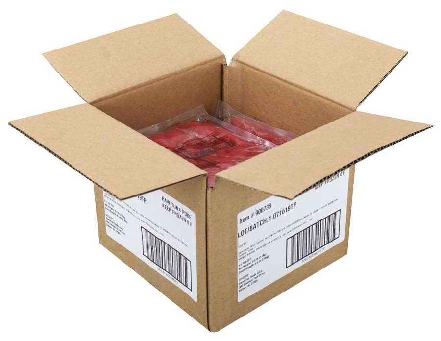 Ricewrap Raw Tuna Poke Cubes, 6 Pound