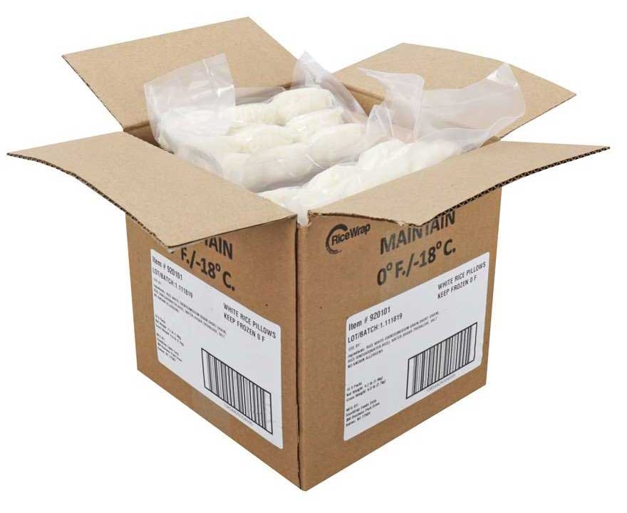 Ricewrap White Rice Pillow, 4.2 Pound