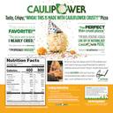 Caulipower A Six Cheese Blend of Cauliflower Crust, 11.1 Ounce -- 8 per case