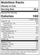 Kickin Kernels Roasted and Unsalted Sunflower Kernels, 1 Ounce Pouch -- 300 per case