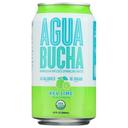 Agua Bucha Key Lime Sparkling Water, 12 Ounce -- 12 per case
