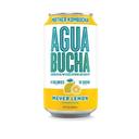 Agua Bucha Meyer Lemon Kombucha Infused Sparkling Water, 12 Fluid Ounce -- 12 per case