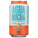 Agua Bucha Grapefruit Sparkling Water, 12 Fluid Ounce -- 24 per case