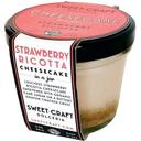 Sweet Craft Dolceria Strawberry Ricotta Cheesecake, 3 Ounce -- 12 per case