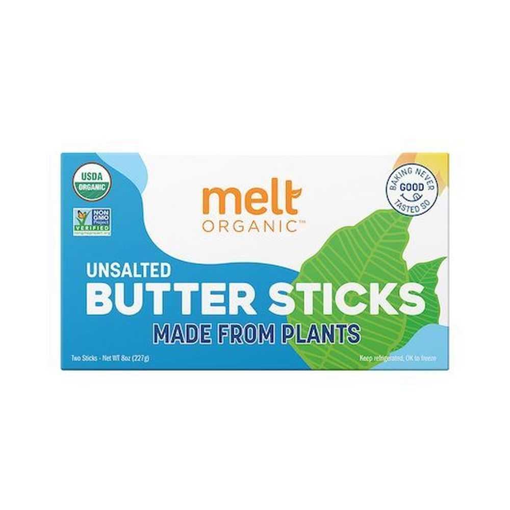 Melt Organic Unsalted Butter Sticks, 22 Gram -- 12 per case