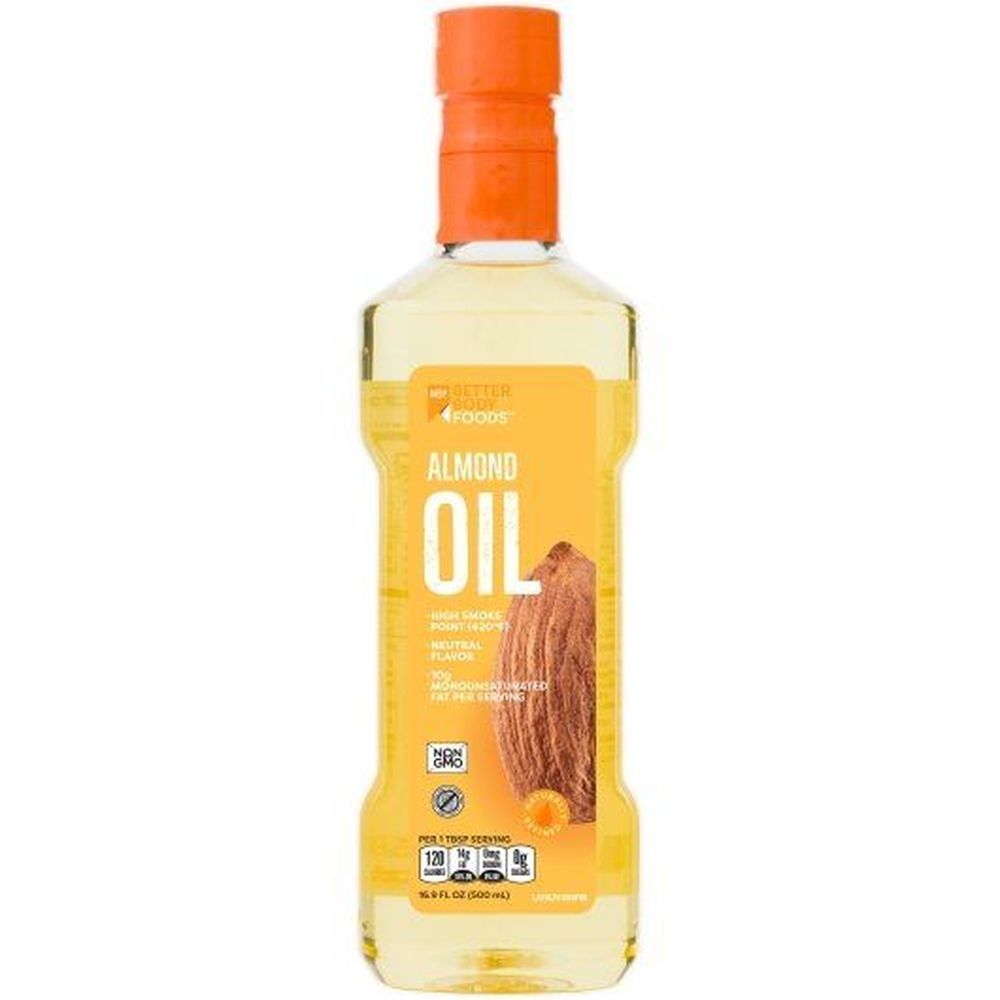 Betterbody Foods Refined Almond Oil, 16.9 Fluid Ounce -- 6 Per Case