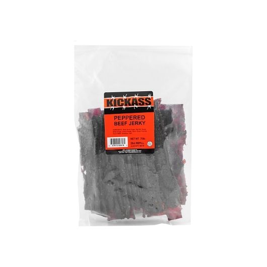 Kickass Black Pepper Flavored Beef Jerky, 20 count -- 15 per case