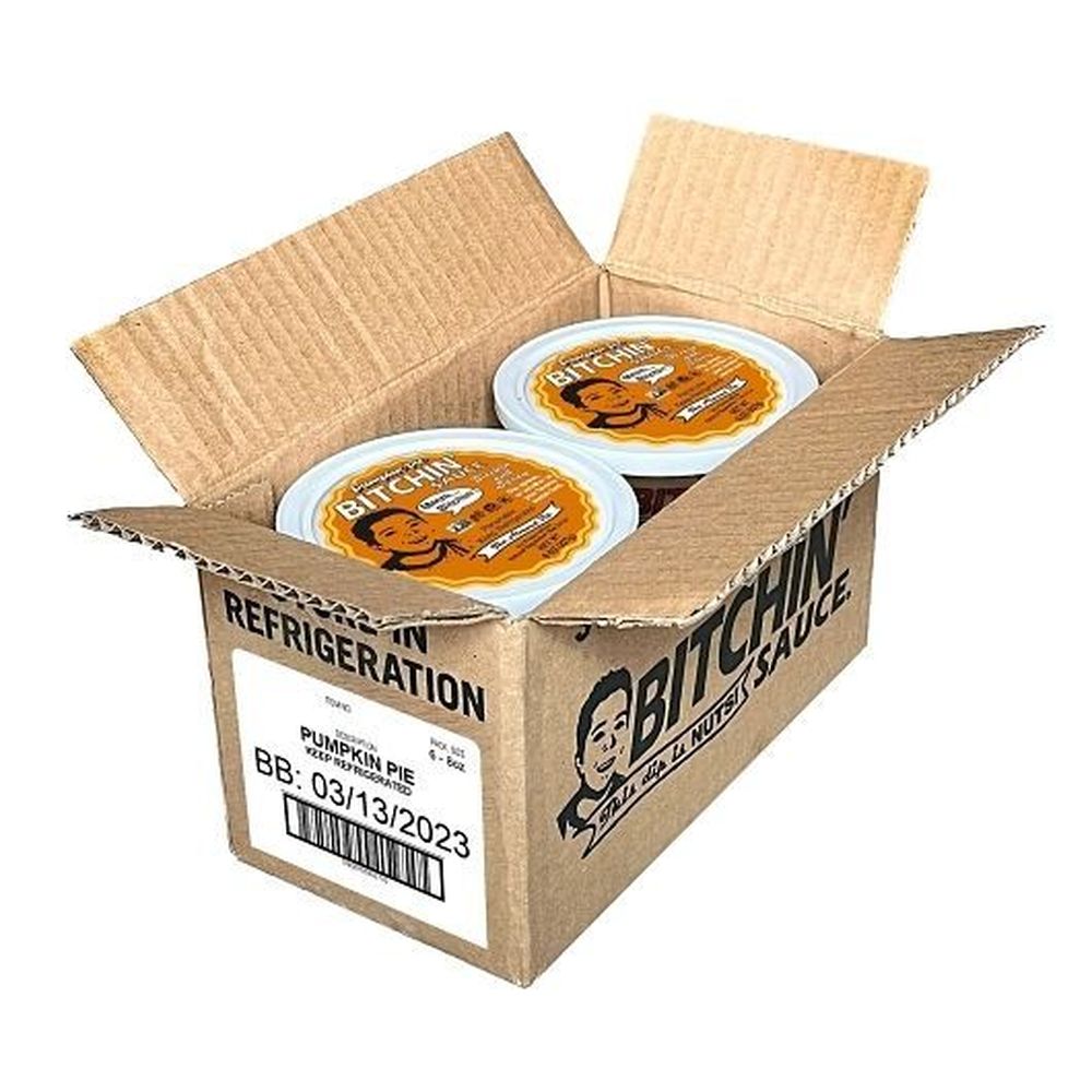 Bitchin Sweet Pumpkin Pie Sauce, 8 Ounce -- 6 per case