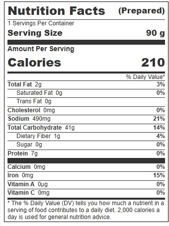 Davidovich Kaiser Roll, 7.5 Pound