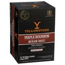 Yellowstone Maple Bourbon Medium Roast Coffee - Single Serve, 4.44 Ounce -- 6 per case