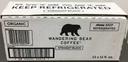 Wandering Bear Coffee Organic Straight Black Cold Brew Coffee, 11 Fluid Ounce -- 12 per case