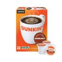 Dunkin Donuts Hazelnut K-Cup Pod, 22 count -- 4 per case