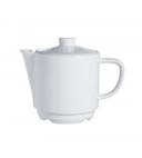 Arcoroc Candour Extra Strong Porcelain Teapot, 15 Ounce -- 8 per case.