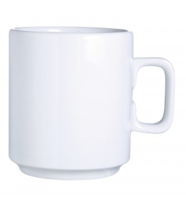 Cardinal International Arcoroc Candour Stackable Mug, 11 Ounce -- 24 per case.