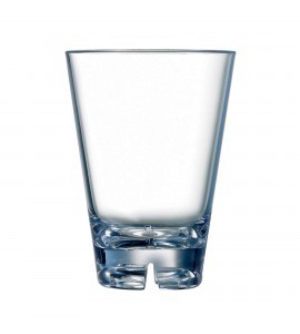 Arcoroc Outdoor Perfect San Plastic Rocks Glass, 10 Ounce -- 36 Per Case