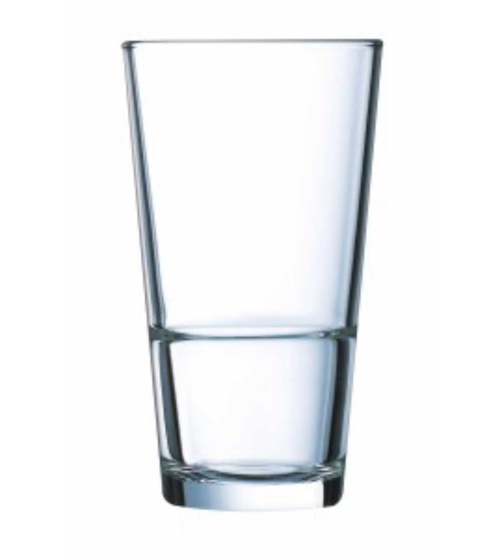 Arcoroc Stack Up Hi Ball Glass, 10 Ounce -- 12 per case.