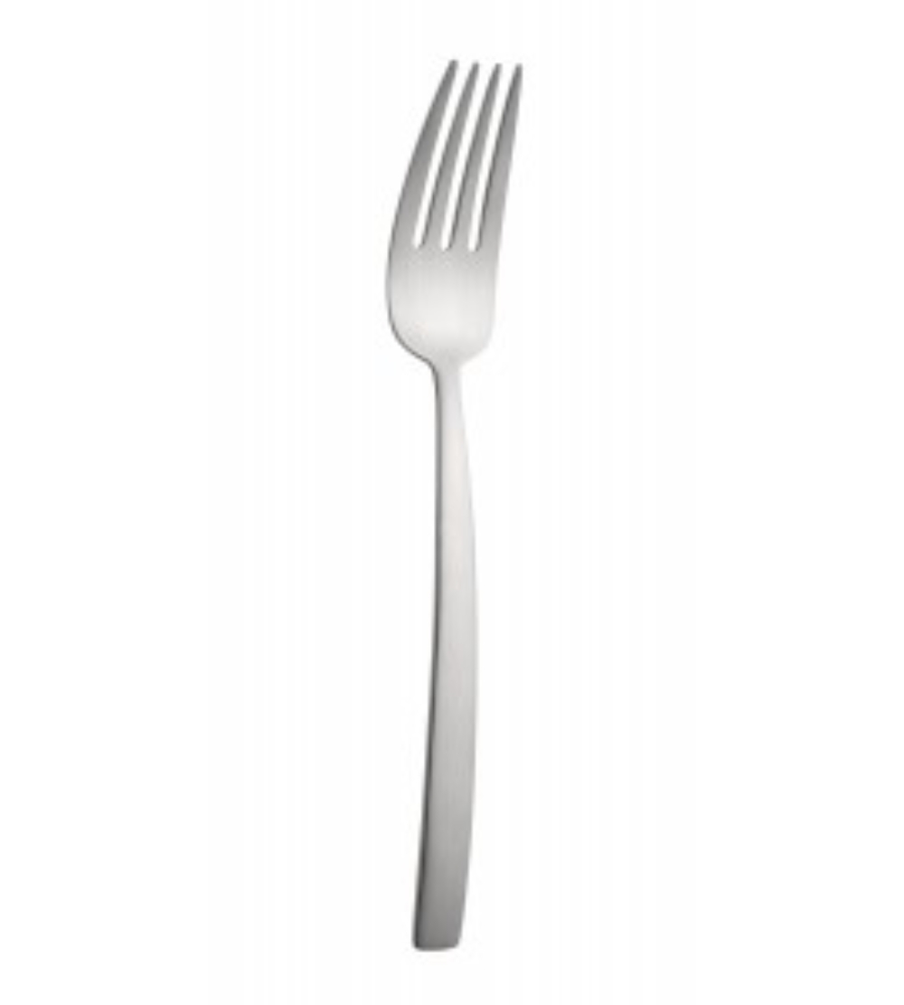 Arcoroc Satineo 18/0 Stainless Steel Heavy Weight US Salad Fork, 7 1/8 inch -- 48 per case.