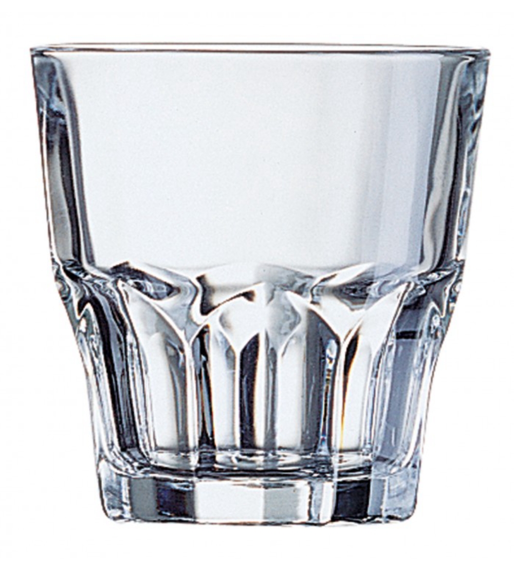 Arcoroc Granite Rocks Glass, 7 Ounce -- 24 per case.