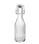Arcoroc Pitchers Paneled Swing Top Bottle, 8.5 Ounce -- 24 per case.