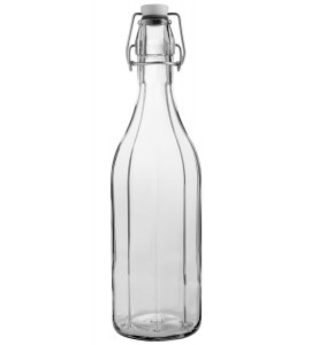 Arcoroc Pitchers Paneled Swing Top Bottle, 25.25 Ounce -- 6 Per Case