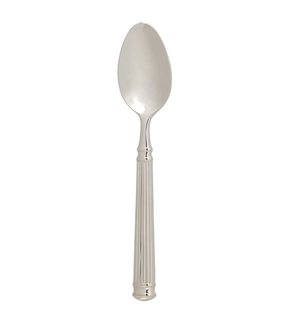 Luminarc Fluted 18/10 Dessert Spoon, 7 7/8 inch -- 36 per case.