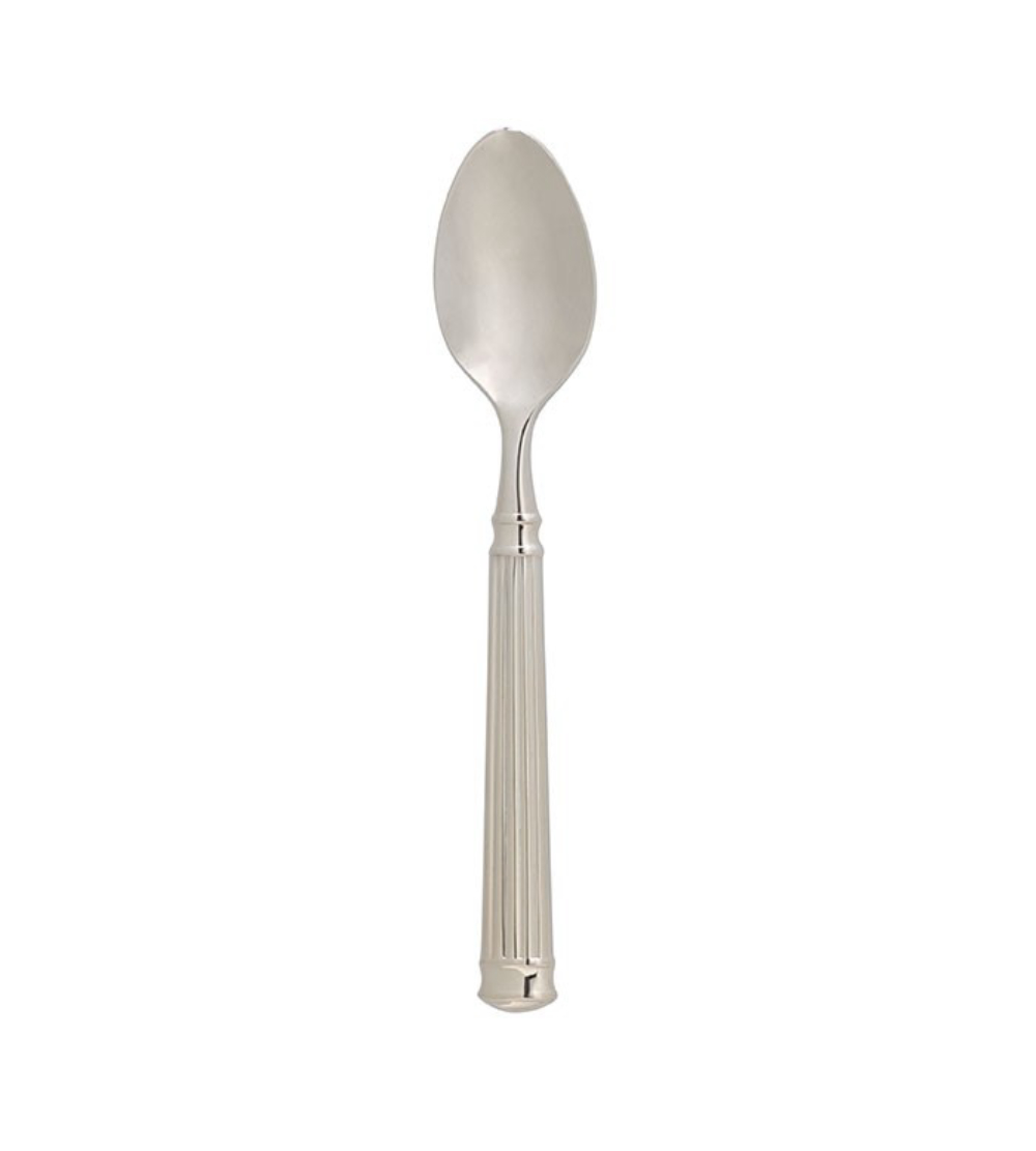 Luminarc Fluted 18/10 US Teaspoon, 6 5/8 inch -- 36 per case.