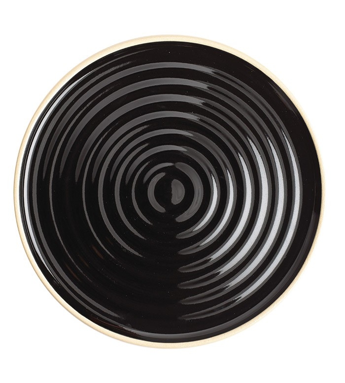Luminarc Geode Black Entree Plate, 10.75 inch -- 12 per case.